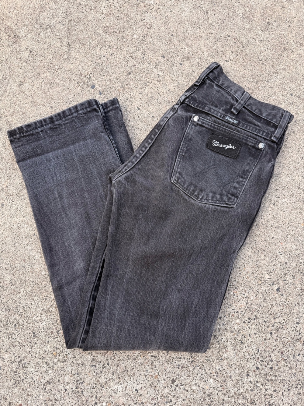 Wrangler Black Denim Jeans